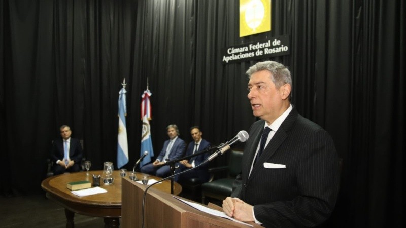 El presidente de la Corte estuvo en Rosario y se expresó sobre la 