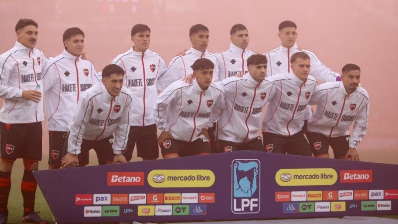 Los titulares de Newell's que salieron a jugar contra Vélez en el Coloso.