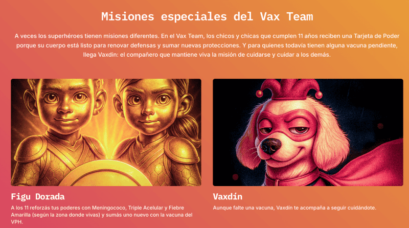 &nbsp;La campaña provincial para mejorar la vacunación pediátrica.