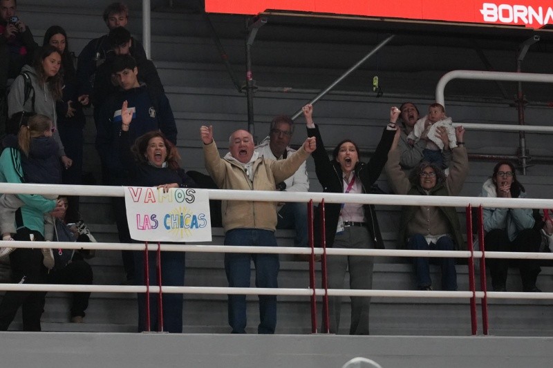 &nbsp;Un grito de aliento en las tribunas. (Alan Monzón/Rosario3)