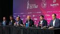 Representantes de la hotelería y la gastronomía, junto con autoridades provinciales y del Comité Organizador de los Juegos Suramericanos 2026.