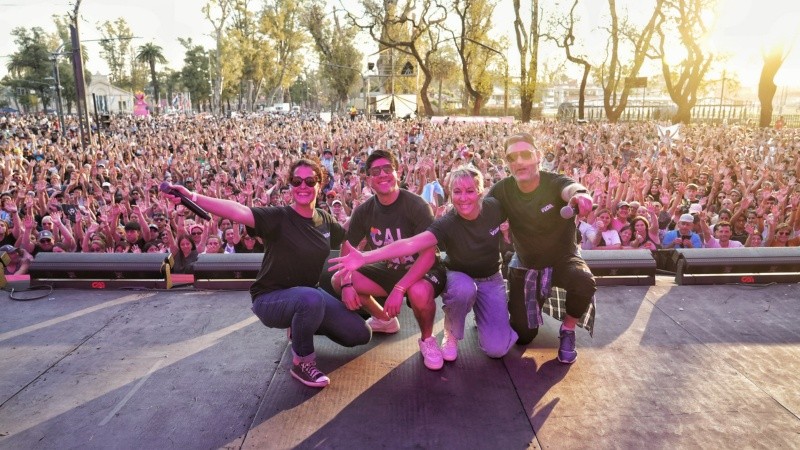 El festejo de primavera de FM Vida copó el Fan Fest de los Suramericanos 2026.