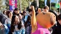 Los chicos de escuelas santafesinas, protagonistas de los Juegos Suramericanos.