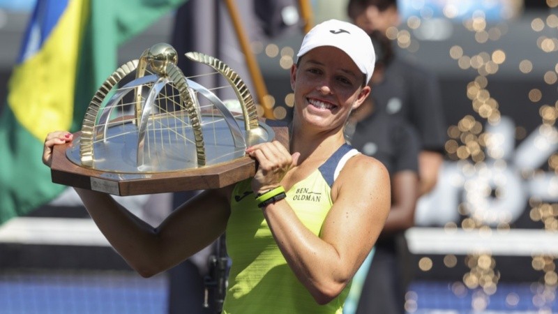 Kaitlin Quevedo ganó por 4-6, 6-4 y 6-2. (EFE)