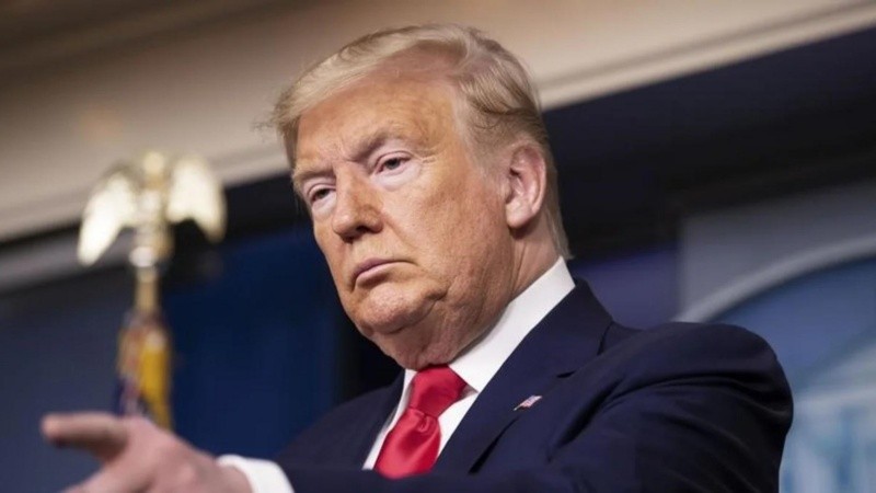 El presidente de Estados Unidos Donald Trump.