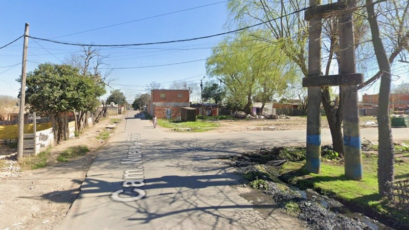 El lugar donde tuvo lugar el robo.