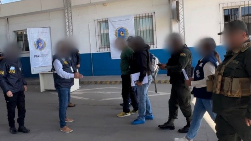 El operativo en Bolivia. (Ministerio de Seguridad)