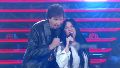 El Bambino Pons junto a  Valeria Galarza. en "Es mi sueño" (captura de video)
