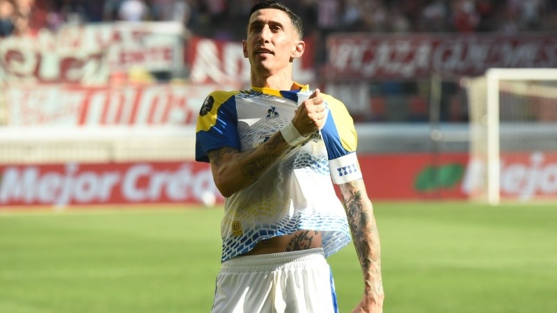 Di María anotó el 2 a 1.