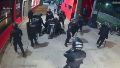 Los incidentes dentro del estadio.
