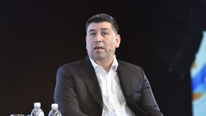 Cristian Jerónimo, uno de los líderes de la CGT (Coloquio IDEA)