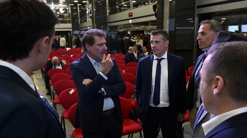 &nbsp;Claudio Zuchovicki, Pablo Bortolato y Ernesto Antuña.