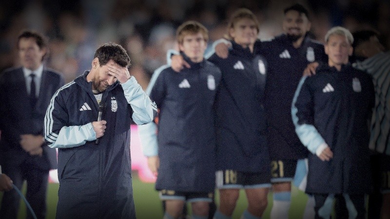 Después del último partido de Lionel Messi llegaron sus palabras (Fotobaires).
