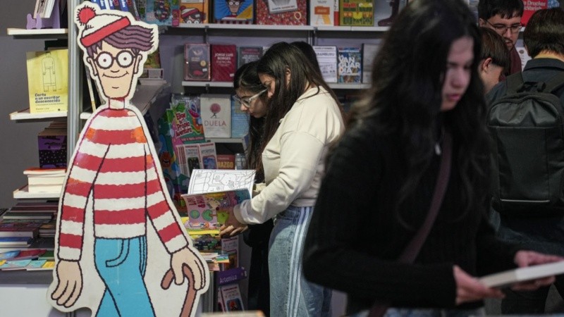 Una postal de la Feria Internacional del Libro de Rosario 2026 (Alan Monzón/Rosario3)