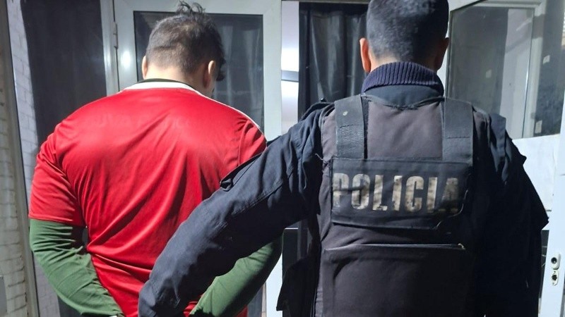 El expolicía detenido como principal sospechoso del femicidio.