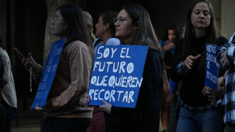 Además de las asambleas, este jueves los estudiantes se sumarán a la marcha federal universitaria. (Alan Monzón/Rosario3)