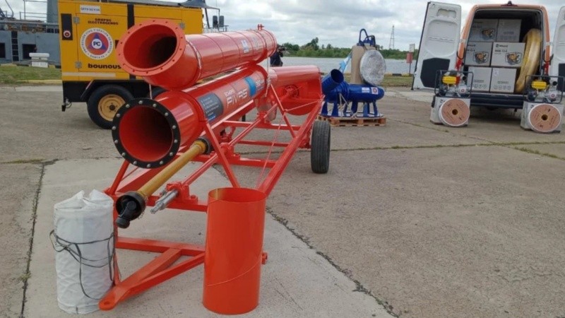 Santa Fe compró 40 bombas de gran caudal y 50 bombas de desagote.