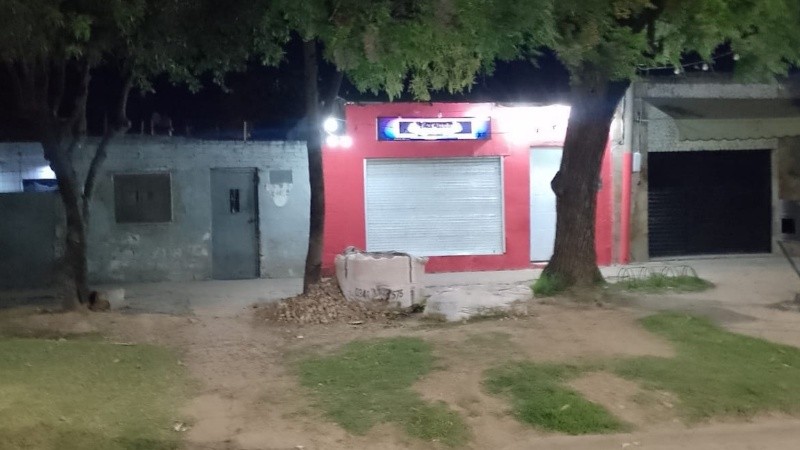 La cuadra donde fue la balacera en Villa Gobernador Gálvez.