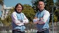 Paola Suárez y Mariano Hood, al frente del seleccionado femenino de la AAT (Prensa AAT).