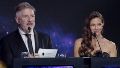 Luis Novaresio y Luciana Rubinska condujeron los Premios Martín Fierro de Radio 2026 (captura de video)