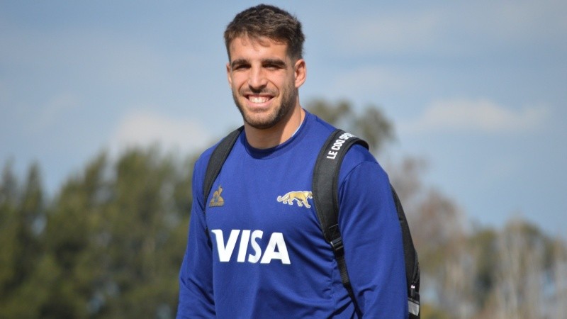Vuelve Juanchi. El cordobés Juan Cruz Mallía, referente del plantel se lesionó en noviembre de 2025. Crédito: Prensa UAR.
