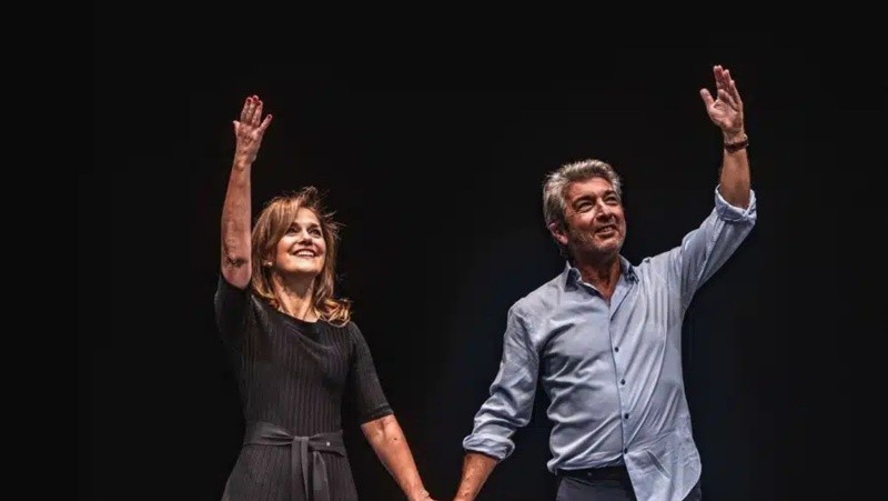Ricardo Darín y Andrea Pietra protagonizan Escenas de la vida conyugal, la obra se presenta en el Teatro Astengo de Rosario.&nbsp;