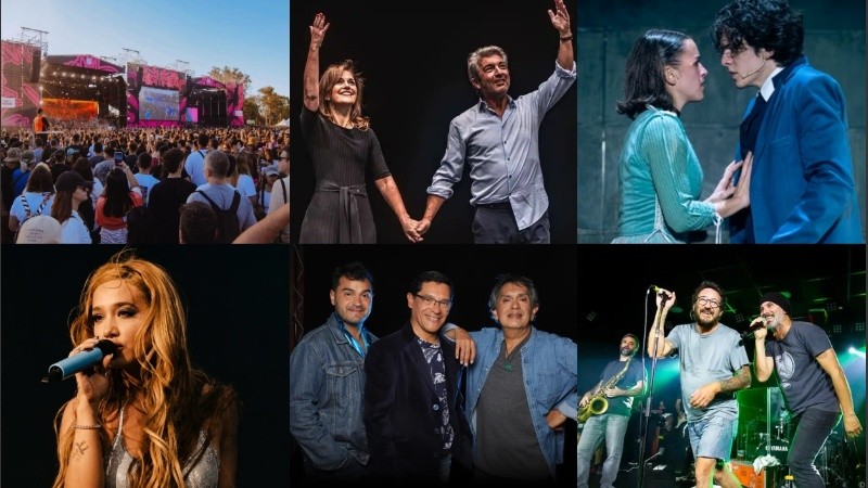 Música, teatro y grandes espectáculos animan el fin de semana en Rosario.