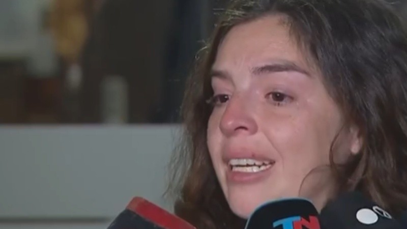 La hija del exfutbolista se quebró al hablar en la audiencia