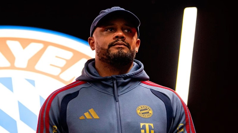 Vincent Kompany, entrenador del Bayern Munich.