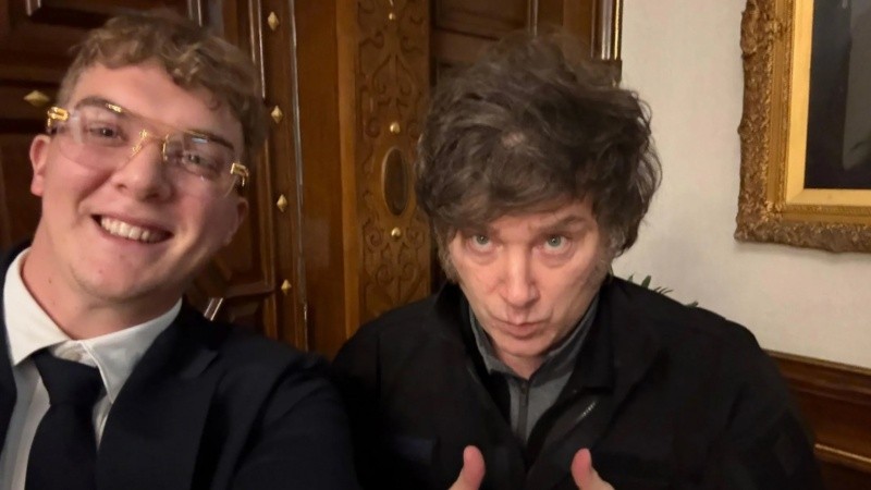 Javier Milei celebró su sobreseimiento en la causa Libra.