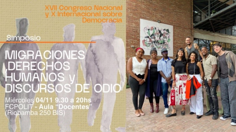 La invitación al encuentro del miércoles y una imagen de la primera edición en 2025.