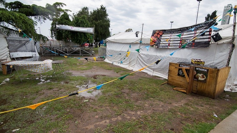 &nbsp;Una postal tras la tormenta que azotó en 2018. (archivo Alan Monzón/Rosario3)