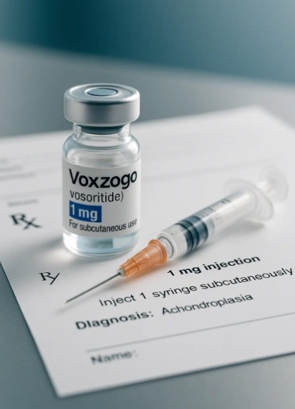  El tratamiento consiste en una inyección subcutánea diaria administrada por un cuidador entrenado.