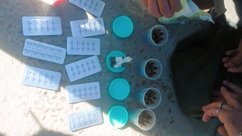 &nbsp;Elementos secuestrados por la Policía Federal en el marco de la investigación.