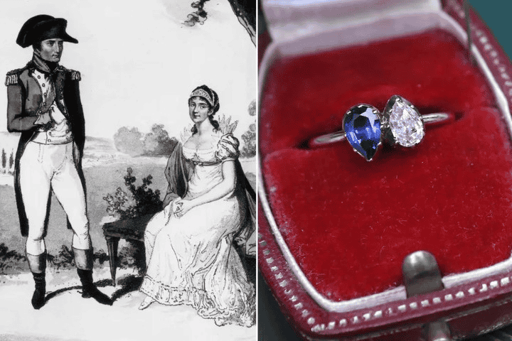  Napoleón Bonaparte le regaló un anillo similar a Josefina de Beauharnais antes de partir a la campaña de Italia.