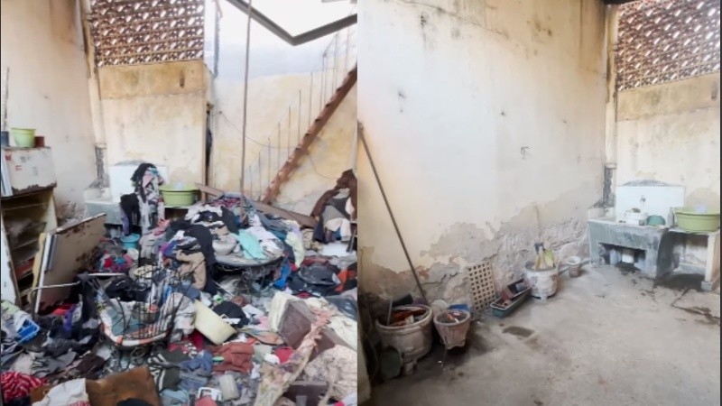 El antes y el después de la casa de Roca y Presidente Quintana. (Rosario3)