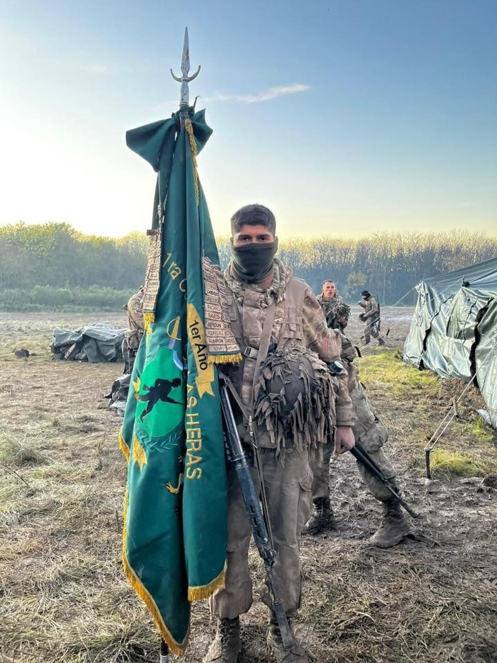 Gonsales había ingresado al Ejército siendo muy joven.