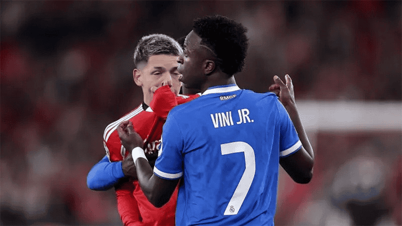 &nbsp;El brasileño acusó al argentino de haberle dicho frases racistas (EFE).