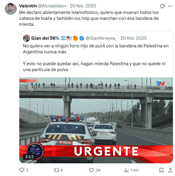 Ora captura de X.&nbsp;