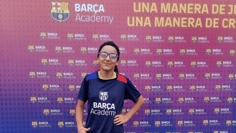 &nbsp;Joaquina participó de varios campus en Europa. 