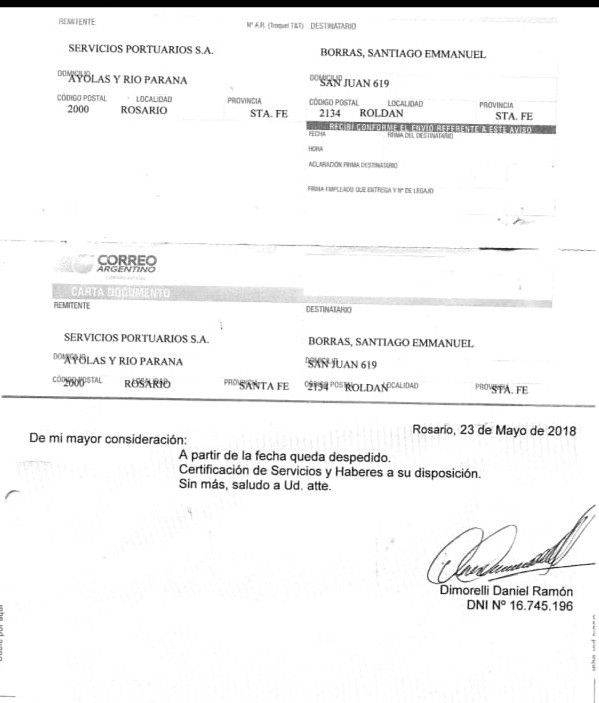&nbsp;El otro hermano también había sido despedido