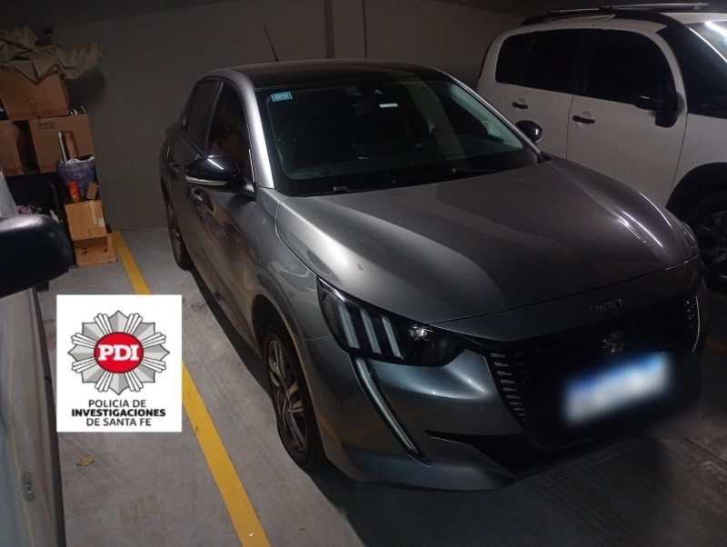 El auto que intentaban vender.&nbsp;