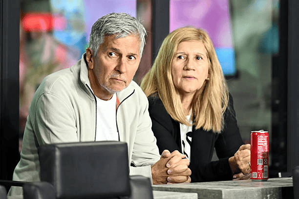 &nbsp;Jorge Messi junto a Celia, el 25 de noviembre del 2025. Getty Image