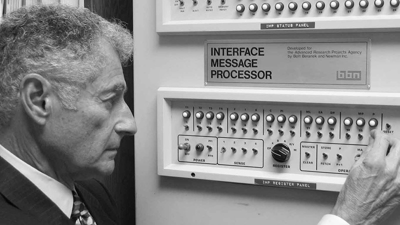 El equipo desde donde se envió el primer mensaje entre dos computadoras en 1969&nbsp;
