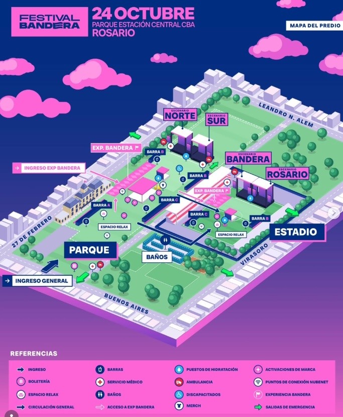 &nbsp;Fuente: @festivalbanderaok